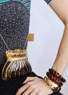 Bolsinha de metal Babi - comprar online