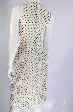 Vestido de Poá Babados