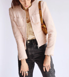 Casaqueto de tweed de seda Daslu - comprar online