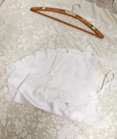 Blusa em seda Bergdorf Goodman
