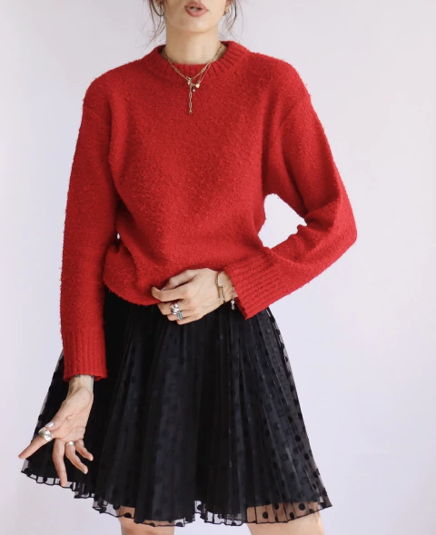 Tricô de buclê Cori