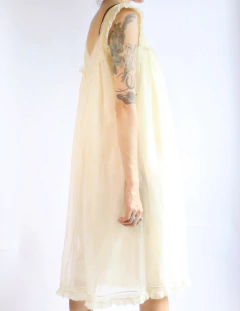 Vestido Sleep Nylon Florzinhas