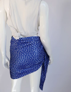 Lenço de Poá plissado grande - Frou Frou Vintage – Vintage Store