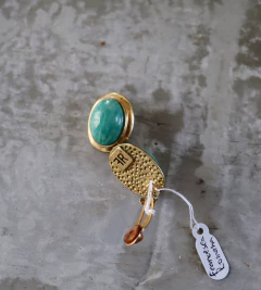 Brinco Clip Francesca Romana oval na internet