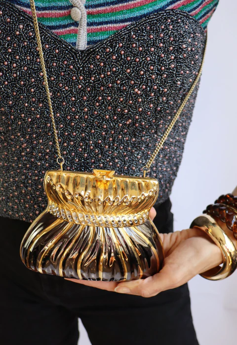 Bolsinha de metal Babi