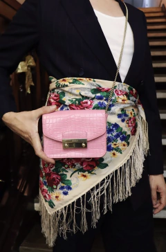 Bolsa Furla rosa - Frou Frou Vintage – Vintage Store