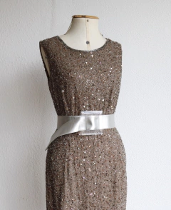 Vestido em seda bordado Bô.bo - comprar online