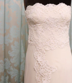Vestido em seda Bélica Alta Costura