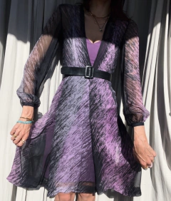 Vestido em seda Bélica Alta Costura - comprar online