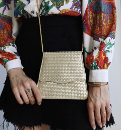 Bolsa dourada La Regale
