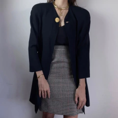 Saia Pied de Coq Ungaro 80's - comprar online