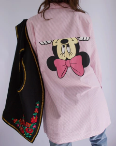 Camisão listrado Minnie - comprar online