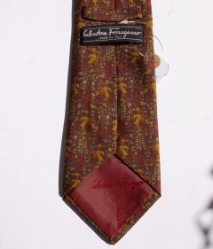 Gravata Ferragamo Vintage