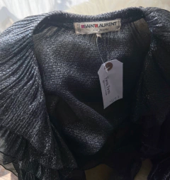 Blusa Saint Laurent 70’s Vintage na internet