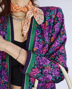 Casaqueto floral Ornella Venturi - loja online