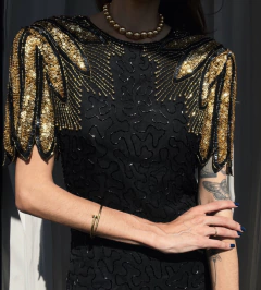 Imagem do Vestido de paetês bordado