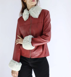 Jaqueta de couro D’anello Upcycling na internet