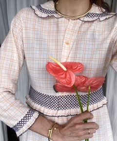 Vestido xadrez Gambi