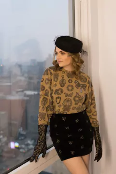 Luva Jacquard Buenos Aires na internet