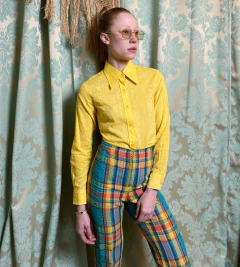 Camisa de leise Canário - Frou Frou Vintage – Vintage Store