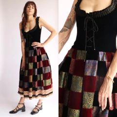 Vestido Patchwork Daslu