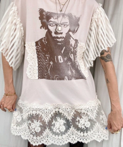 Camiseta Upcycling Jimi Hendrix - loja online