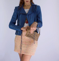 Jaqueta de couro NK - comprar online
