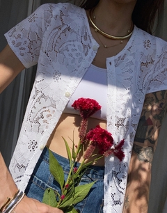 Chemise Vintage de renda na internet