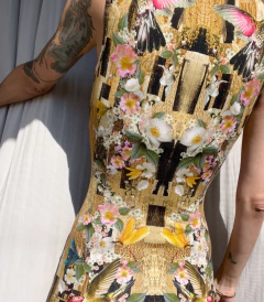 Imagem do Vestido Alexander Mcqueen Hummingbird