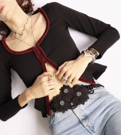 Cinto Flores Armani - Frou Frou Vintage – Vintage Store