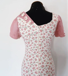 Vestido floral 80's Joyaly - Frou Frou Vintage – Vintage Store