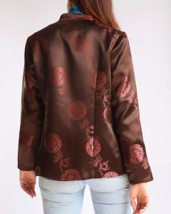 Jaqueta em cetim oriental - comprar online