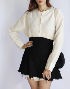 Camisa fraque Huis Clos - Frou Frou Vintage – Vintage Store