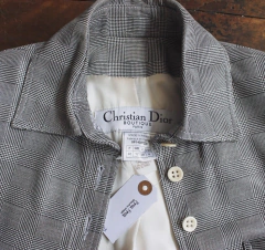 Jaqueta de couro Christian DIOR