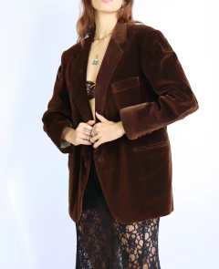 Blazer de veludo Carlos Alfaiate na internet