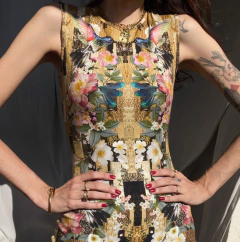 Vestido Alexander Mcqueen Hummingbird - comprar online
