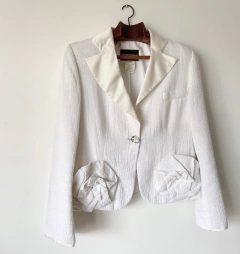 Blazer de linho Emporio Armani - comprar online