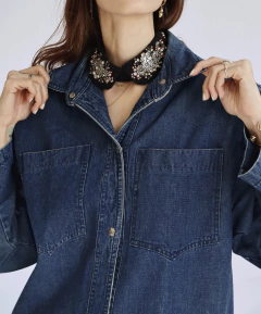 Camisão Jeans 80’s Pigzon - comprar online