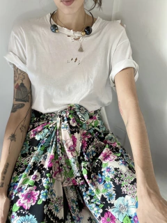 Saída/Canga floral Vintage na internet
