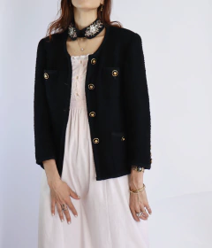 Casaco de Tweed Vintage Gabrielle - comprar online