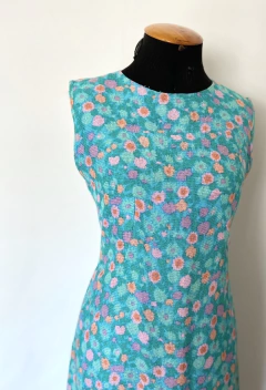 Vestido 60's floral - loja online