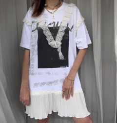 Vestido Upcycling Andy Warhol na internet