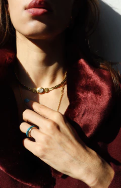 Gargantilha Dior Vintage - loja online