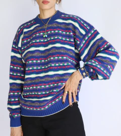 Tricô colorido Elegant USA - Frou Frou Vintage – Vintage Store