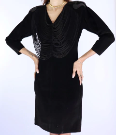 Vestido de couro Optimo’s na internet