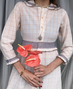 Vestido xadrez Gambi - Frou Frou Vintage – Vintage Store