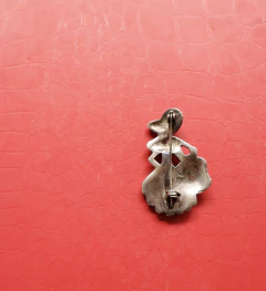 Broche de prata Lady - loja online