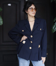 Blazer Navy Carell Paris na internet