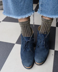 Botas Chanel CC Toe Lace Up 36 - comprar online