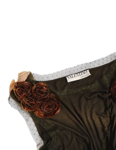 Valentino T-shirt Couture green Tee - online store